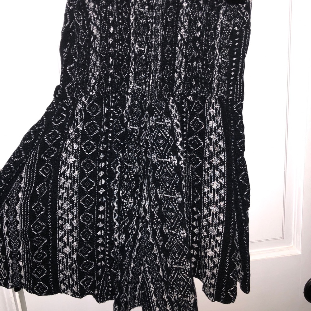 Black and White Mini Romper
